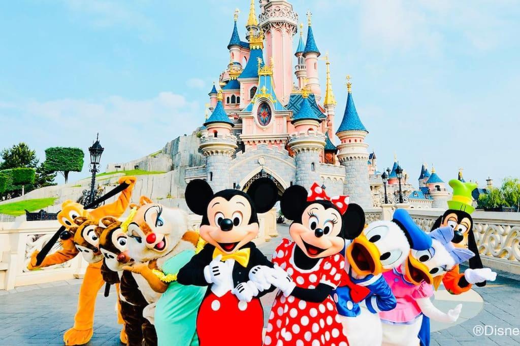 Willa Superbe Duplex-15 Min Disneyland Croissy-Beaubourg Zewnętrze zdjęcie